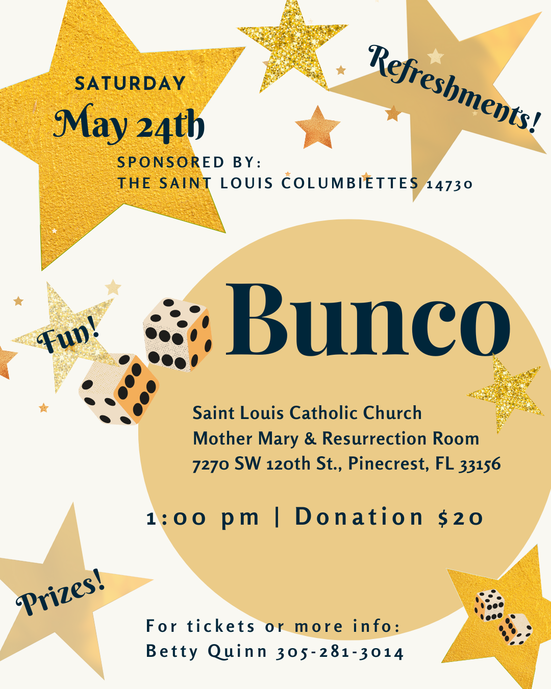 Bunco                                                                                                                                                                                                                                                                                                       